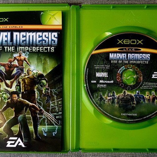 Marvel Nemesis Rise Of The Imperfects Xbox used