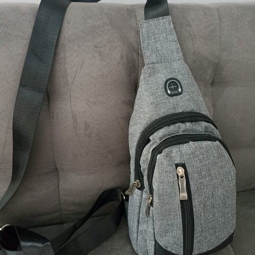 Shoulder bag crossbody new, gray