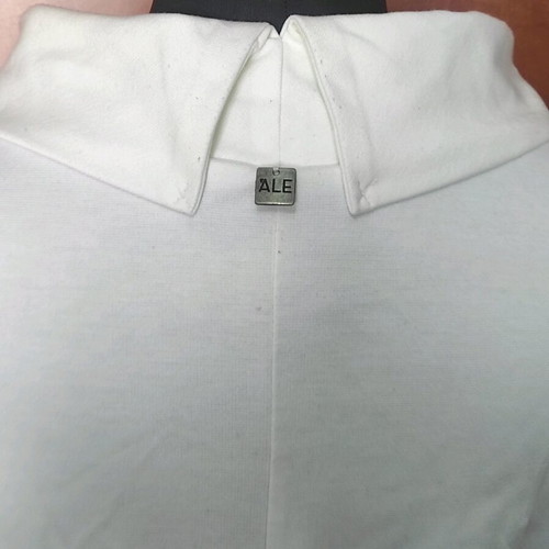 ALE Women's Blouse Minimal Chic Off-White Like New