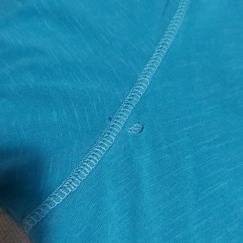 Camel Active long-sleeve shirt used, 4XL blue-green