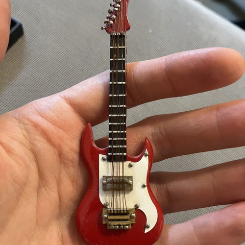 Decorative guitar miniature