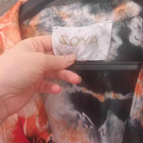 Zoya shirt dress like new, multicolor, one size, Greek brand