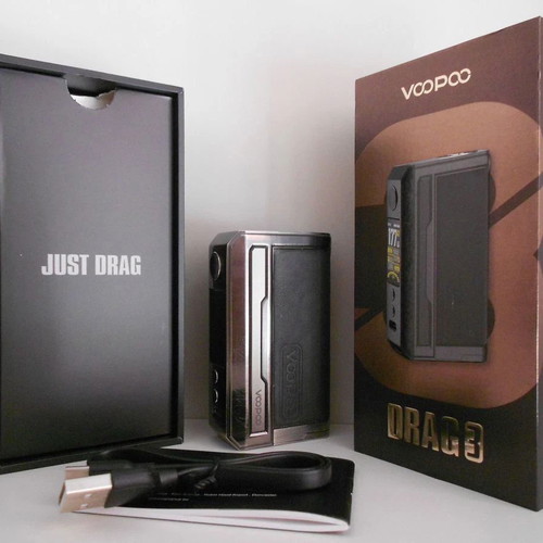 Hellvape Dead Rabbit v2 RTA Gun Metal and Voopoo Drag 3 177W Grey