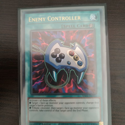 Yu-Gi-Oh Enemy Controller Ultra Rare card like new