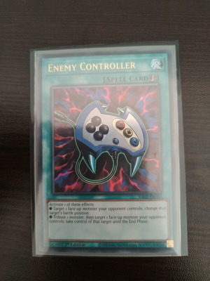 Yu-Gi-Oh Enemy Controller Ultra Rare card like new