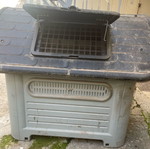 Dog house new with window, medium size