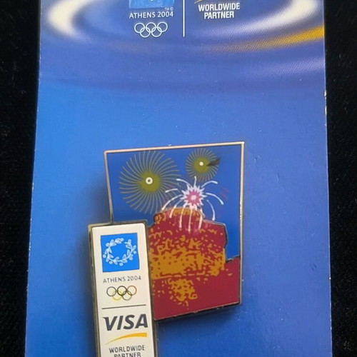 Athens 2004 Visa Pin like new