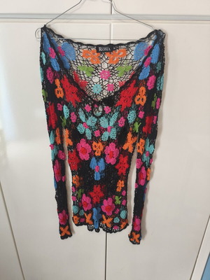 Roma knitted blouse like new, multicolor, size M