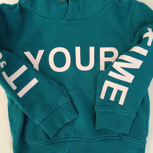 Mothercare tracksuit set with hood size 4-5 like new, green