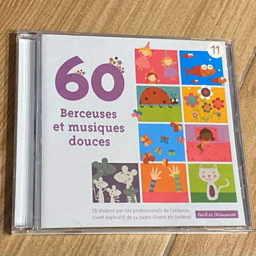 Cd 60 Lullabies and Soft Music authentic, new