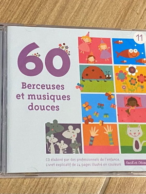 Cd 60 Lullabies and Soft Music authentic, new