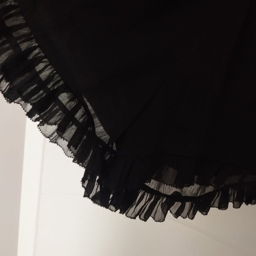 Official jumpsuit new, tulle with lined shorts, black