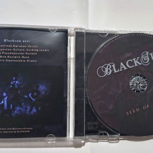 BlackSun CD Karma Somnium και Seed of Hate, metal