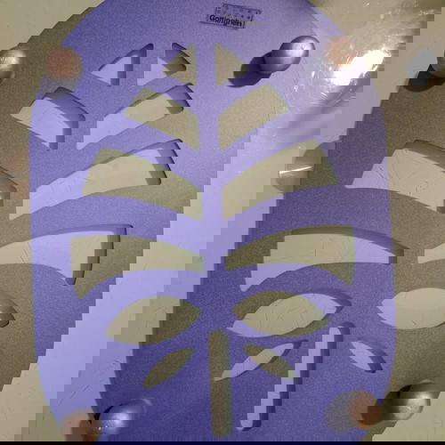 Metal pot and pan stand new, blue