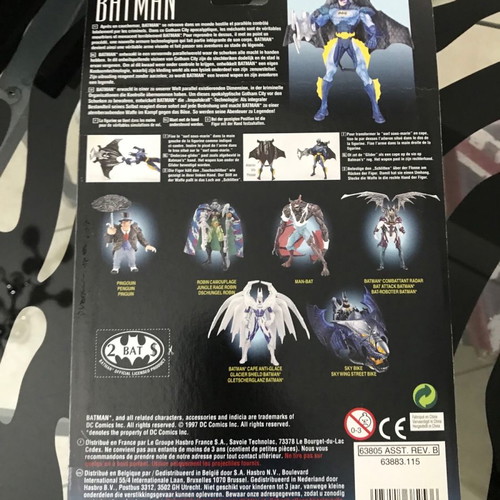 Underwater Assault Batman Legends of the Dark Knight action figure Hasbro 1997 DC Comics
