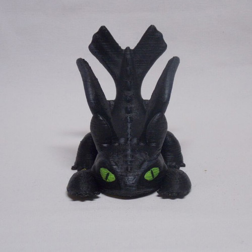 How to Train Your Dragon set white and black dragon new