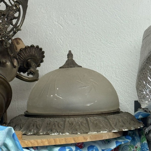 Vintage ceiling lights, set of two