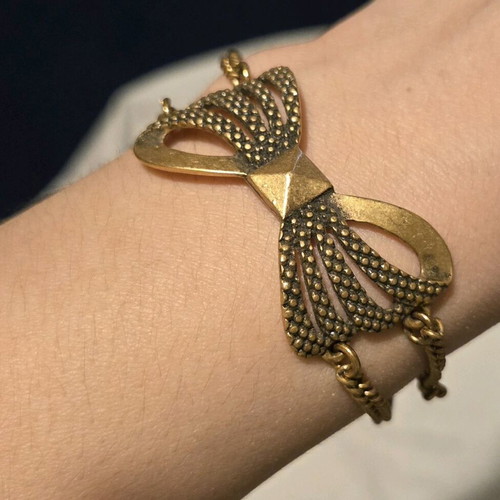 Aigner steel bracelet gold like new, unworn