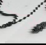Χειροποιητο Θεραπευτικο Μενταγιον Προστασιας απο Μαυρο Οψιδιανο