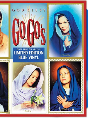 God Bless The Go-Go's μπλε βινύλιο LP καινούργιο, limited edition 2021
