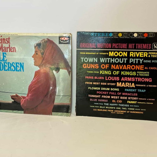 Vinyl records used, set of 10 various