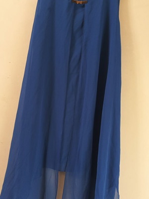 Miss Righe dress new blue with two integrated parts