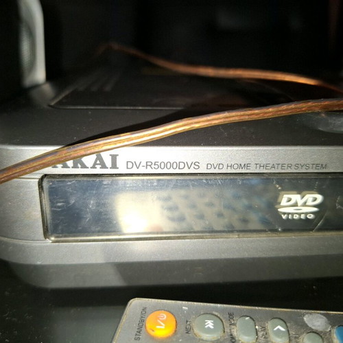 Akai home cinema used with DVD, CD, MP3, tuner
