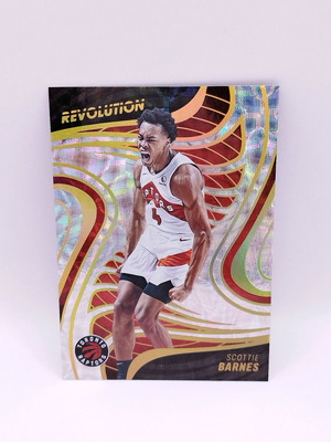 Panini Revolution Scottie Barnes Asia Holo Gold 03/10 card like new