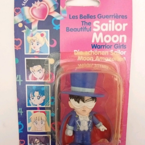 Vintage Sailor Moon Tuxedo Mask Prince Bandai TKTT figure used