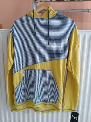 MILO ASKLEV women's sports climbing shirt new, yellow, size L