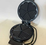 Silvercrest electric waffle maker with rotary temperature control