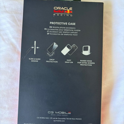 Oracle Red Bull iPhone 17 case