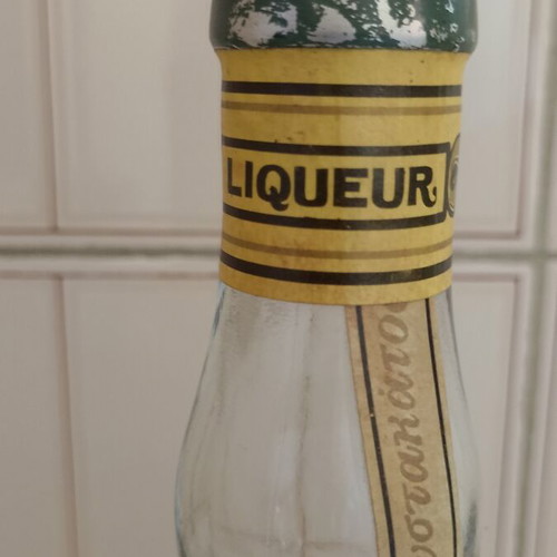 Ioniki Peppermint Liqueur vintage bottle like new