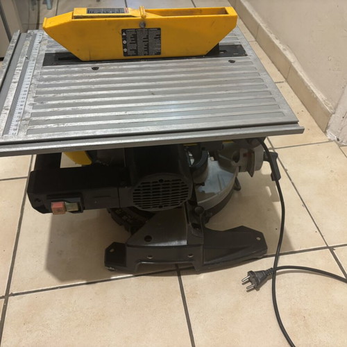 Femi TR 090 professional dual-function miter saw with 305mm blade and wood table