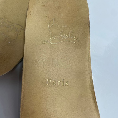 Christian Louboutin leather sneakers multicolor like new, size 37