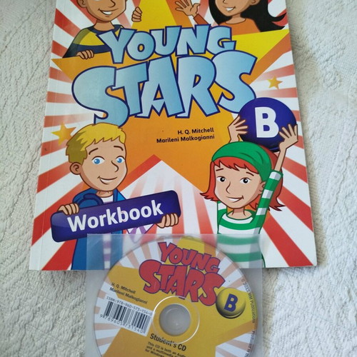 Young Stars Workbook B με CD καινούργιο