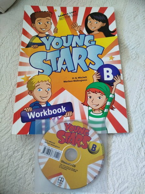 Young Stars Workbook B with CD new