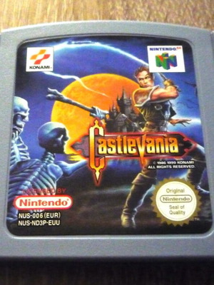 Castlevania 64 παιχνίδι Nintendo 64 μεταχειρισμένο, δράσης