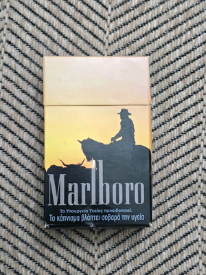 Marlboro special edition empty pack used