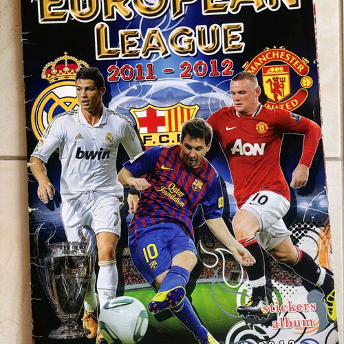 European League 2011-2012 album in almost like new condition