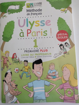 Ulysse à Paris 1 Livre du Professeur French book like new with CD