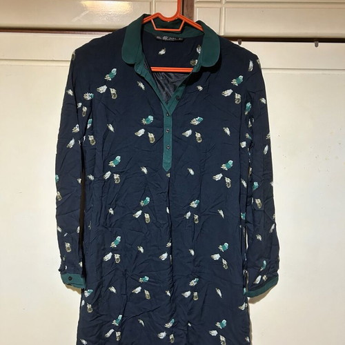 Zara Trf long-sleeve blouse Medium like new