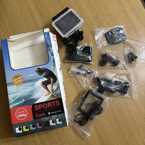 Camera Extreme Action Full HD 1080p with Waterproof Case new
