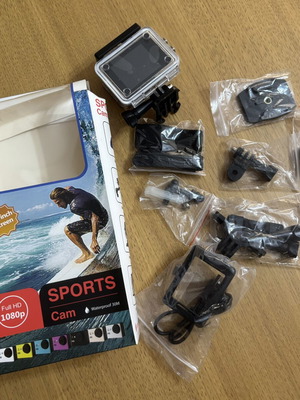 Camera Extreme Action Full HD 1080p with Waterproof Case new