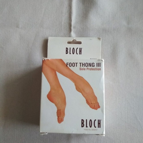 Bloch Foot Thong III used modern dance shoes S0675L