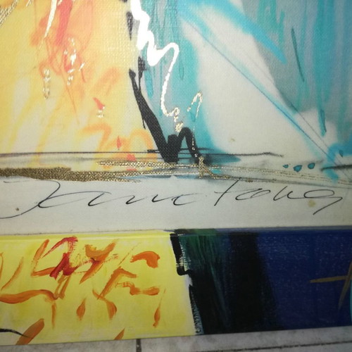 Painting by unknown Italian artist 2005 new