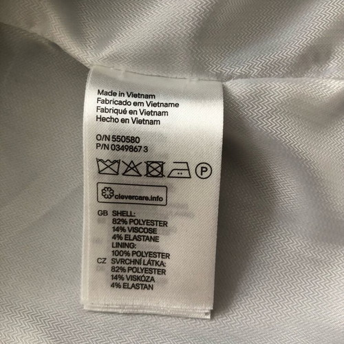 H&M women's blazer gray like new, size L