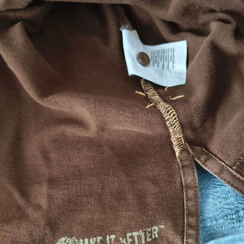 Timberland Polo Shirt 2XL long sleeve brown like new
