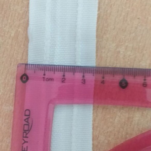 Curtain tape 11 meters white new