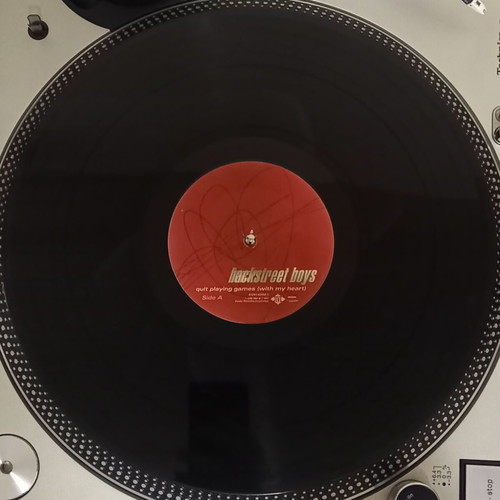 Backstreet Boys Quit Playing Games vinyl used, pop